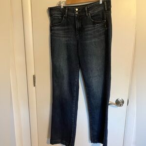 NWOT Silver Jeans Avery Trouser Leg Jeans Size16/L33